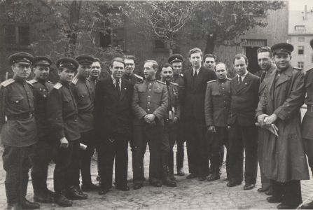 Алаторцев, Смыслов, Болеславский, Берлин,1946