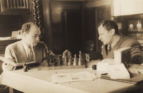 С Бронштейном в Томилино, 1951
